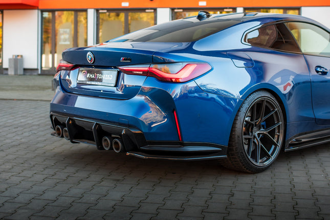 Bakre sidosplitters V.2 för BMW M4 G82/G82 Facelift