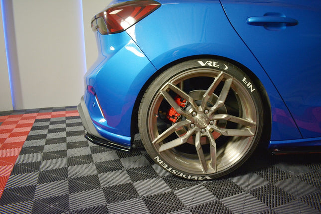 Bakre sidosplitters V.2 (för diffuser V.1) för Ford Focus Hatchback ST-Line