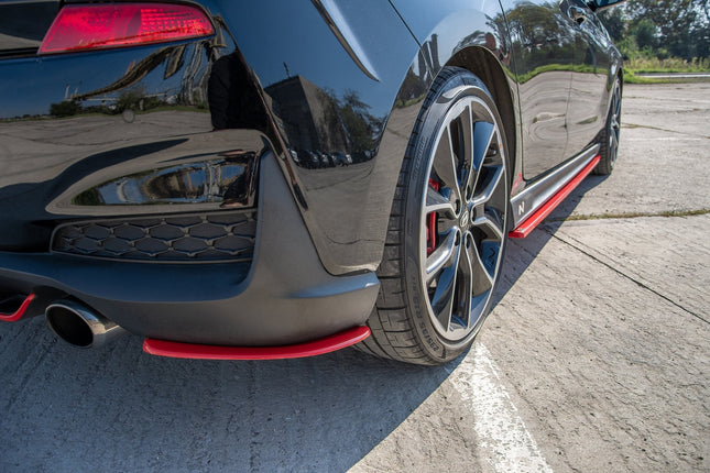 Bakre sidosplitters V.2 för Hyundai I30 N MK3 Hatchback