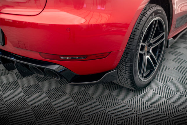 Bakre sidosplitters V.2 för Porsche Macan GTS/Sport Design MK1 Facelift