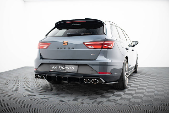 Bakre sidosplitters V.2 för Seat Leon Cupra MK3 Facelift Sports Tourer