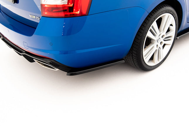 Bakre sidosplitters V.2 för Skoda Octavia RS MK3/MK3 Facelift Hatchback/Kombi