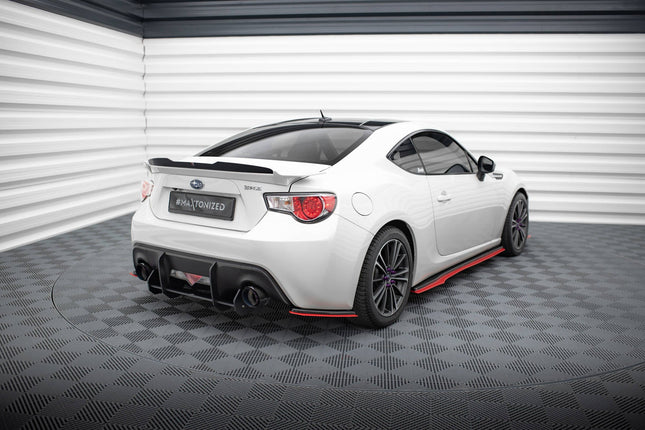Bakre sidosplitters V.2 för Subaru BRZ MK1/MK1 Facelift