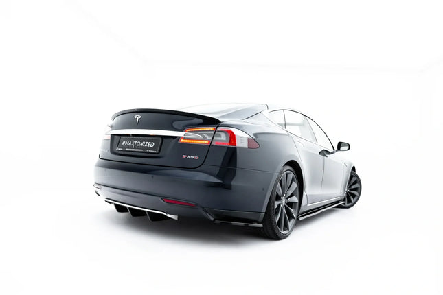 Bakre sidosplitters V.2 för Tesla Model S MK1