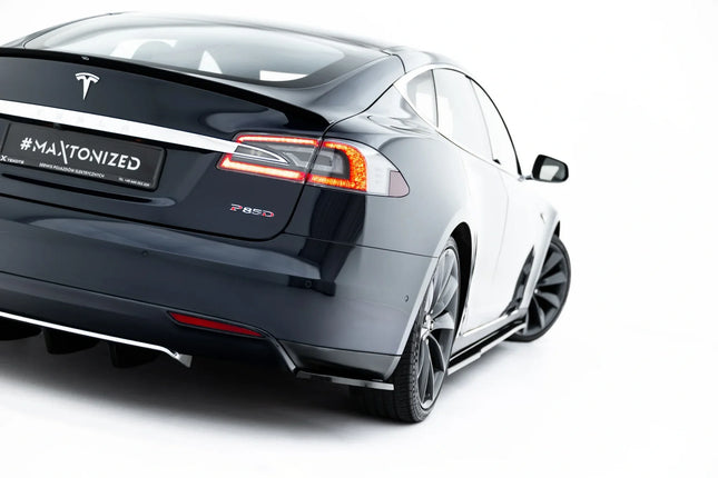 Bakre sidosplitters V.2 för Tesla Model S MK1