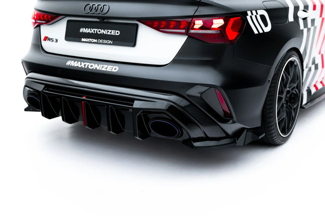 Bakre sidosplitters V.3 för Audi RS3 Sedan 8Y Facelift