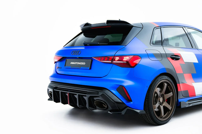 Bakre sidosplitters V.3 för Audi RS3 Sportback 8Y Facelift