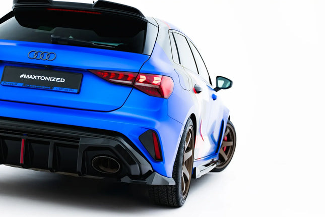 Bakre sidosplitters V.3 för Audi RS3 Sportback 8Y Facelift