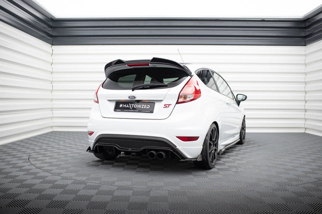Bakre sidosplitters V.3 med flaps för Ford Fiesta ST MK7 Facelift