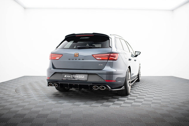 Bakre sidosplitters V.3 för Seat Leon Cupra MK3 Facelift Sports Tourer