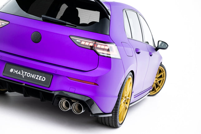 Bakre sidosplitters V.3 för VW Golf R Hatchback MK8 Facelift