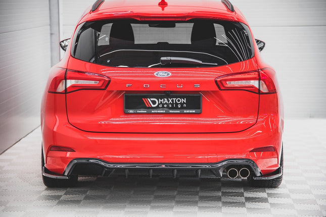Bakre sidosplitters V.4 (för diffuser V.1) för Ford Focus ST-Line Kombi MK4