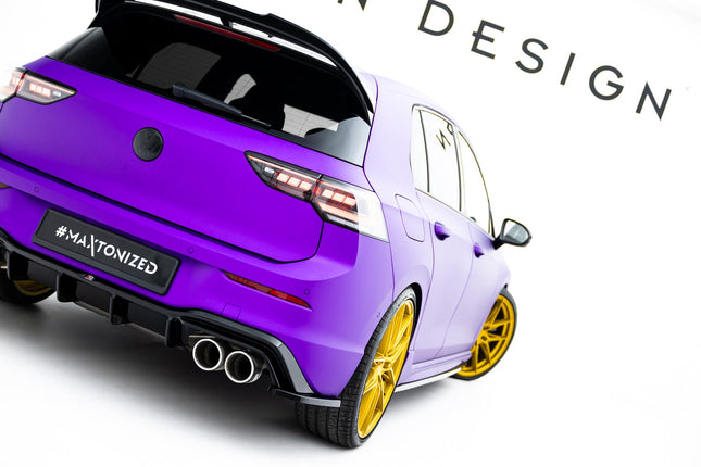 Bakre sidosplitters V.4 för VW Golf R Hatchback MK8 Facelift