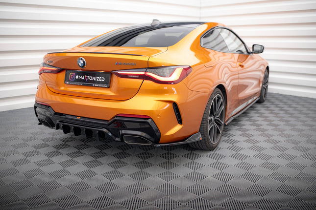 Bakre sidosplitters V.6 för BMW 4 M440i G22/G23/G22 Facelift/G23 Facelift
