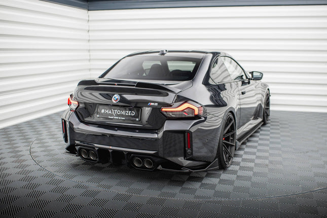 Bakre sidosplitters V.6 (för diffuser V.2) för BMW M2 G87