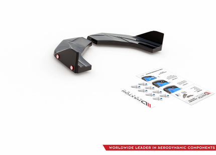 Bakre sidosplitters V.7 med flaps för Hyundai I30 N MK3 Hatchback