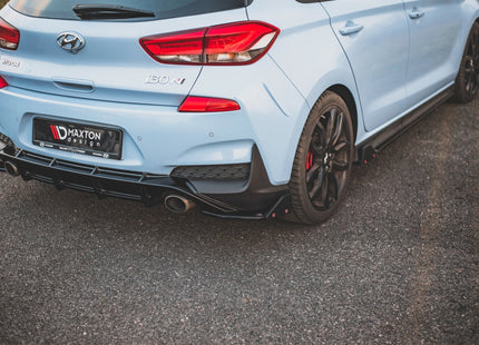 Bakre sidosplitters V.7 med flaps för Hyundai I30 N MK3 Hatchback