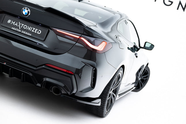 Bakre sidosplitters V.8 för BMW 4-serie M-Paket G22/G23/G22 Facelift/G23 Facelift