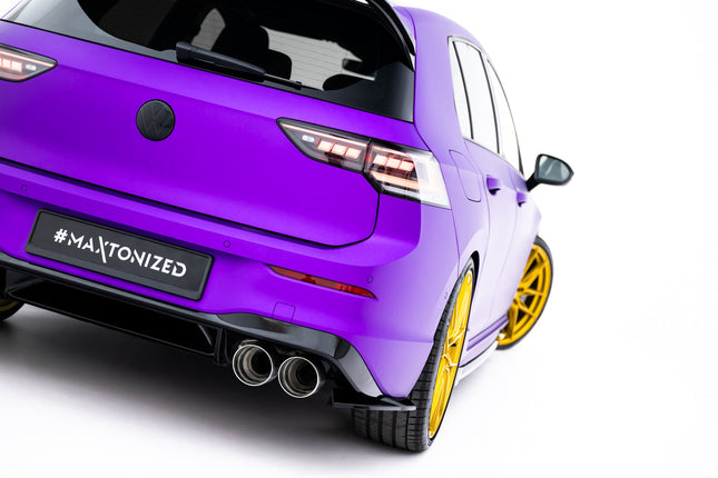 Bakre sidosplitters V.8 för VW Golf R Hatchback MK8/MK8 Facelift