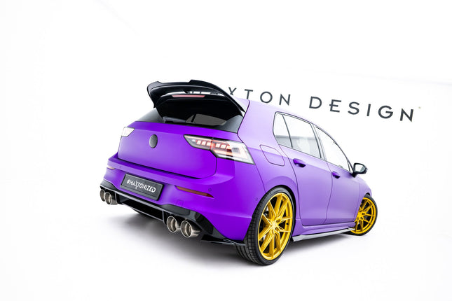 Bakre sidosplitters V.8 för VW Golf R Hatchback MK8/MK8 Facelift