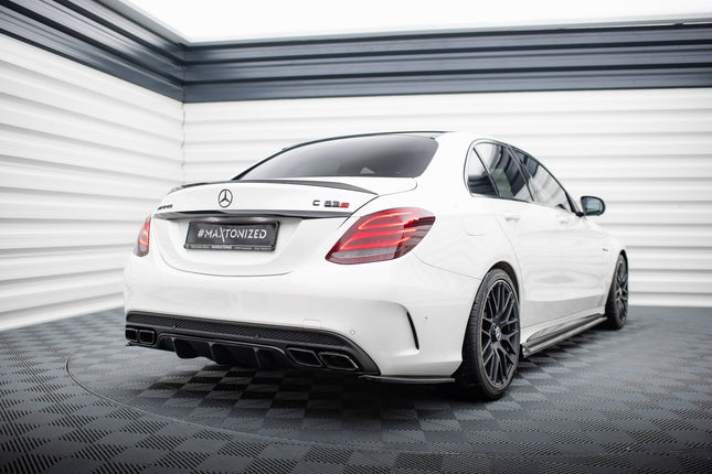 Bakre sidosplitters för Mercedes C-Klass S205 C63