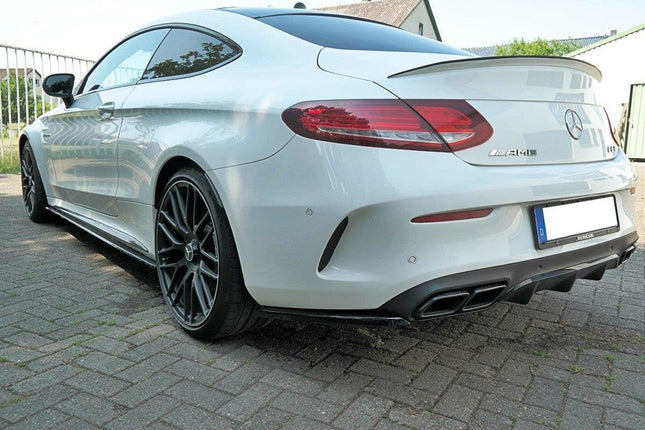 Bakre sidosplitters för Mercedes C-Klass C205 C63 Coupé