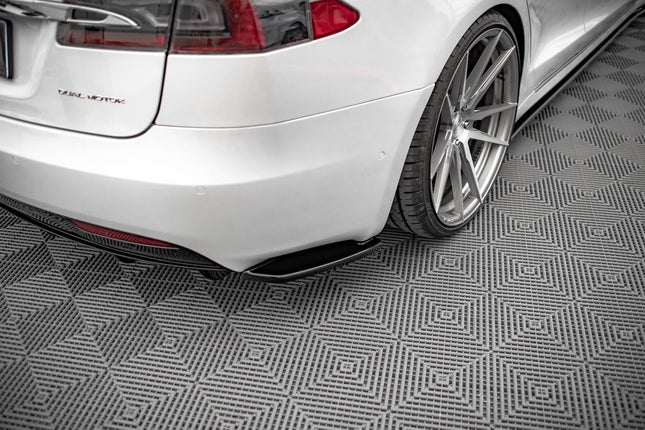 Bakre sidosplitters för Tesla Model S Facelift