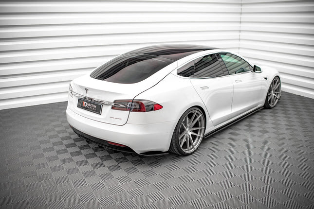 Bakre sidosplitters för Tesla Model S Facelift