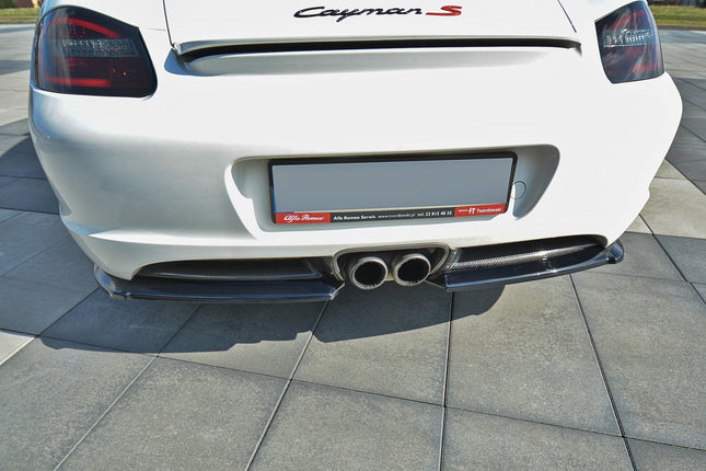 Bakre sidosplitters för Porsche Cayman S 987C