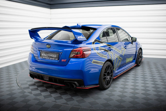 Bakre sidosplitters V.2 för Subaru WRX STI