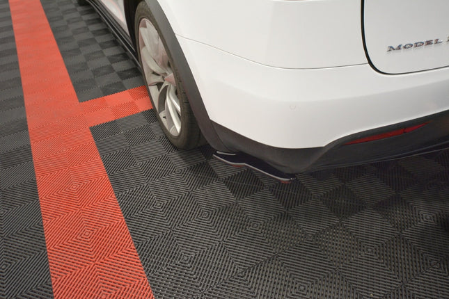 Bakre sidosplitters V.2 för Tesla Model X