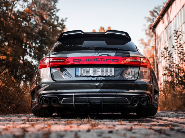 Spoiler för Audi A6 S-Line/S6 C7/C7 Facelift Avant