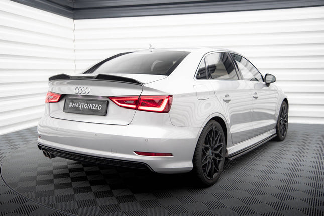 Spoilerläpp 3D för Audi A3/A3 S-Line/S3 Sedan 8V