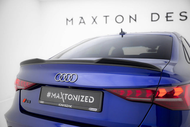 Spoilerläpp 3D för Audi A3 S-Line Sedan/S3 Sedan 8Y Facelift