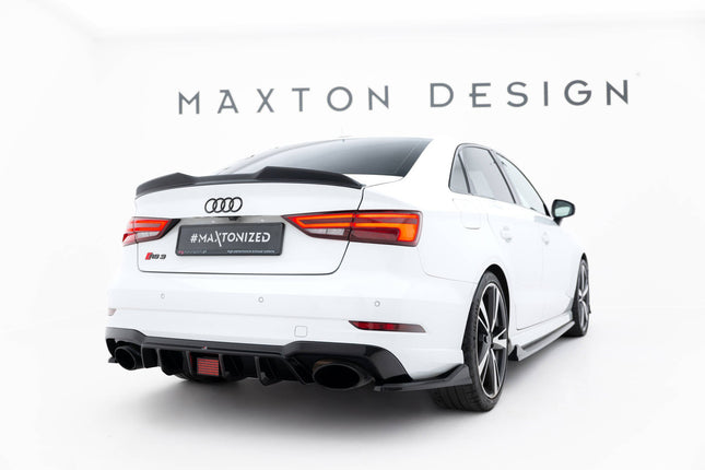 Spoilerläpp 3D för Audi RS3 Sedan 8V/8V Facelift