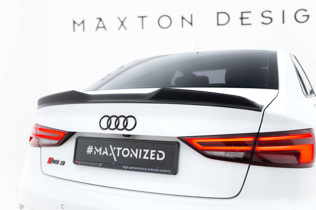 Spoilerläpp 3D för Audi RS3 Sedan 8V/8V Facelift