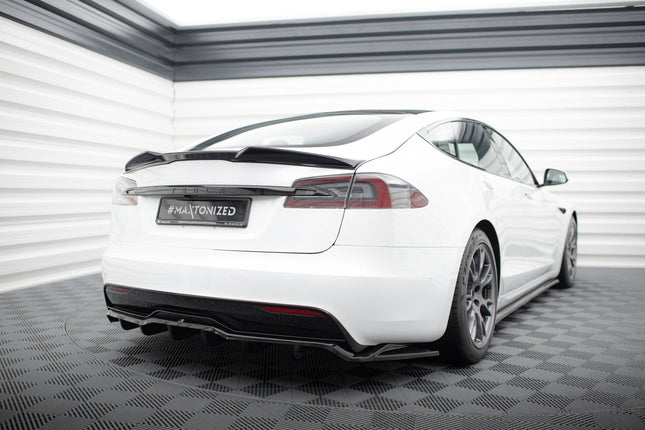 Spoilerläpp 3D för Tesla Model S Plaid MK1 Facelift