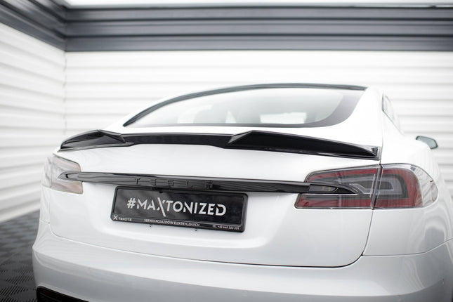 Spoilerläpp 3D för Tesla Model S Plaid MK1 Facelift