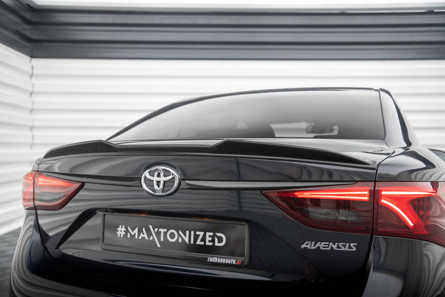 Spoilerläpp 3D för Toyota Avensis Sedan MK3 Facelift