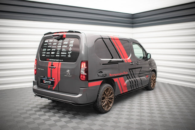 Spoilerläpp för Peugeot Partner MK3