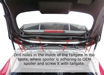 Takspoiler RS-look för Ford Fiesta MK7/MK7 Facelift