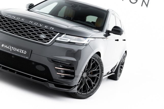 Splitterset för Land Rover Range Rover Velar R-Dynamic MK1 (för bil utan dragkrok)