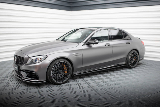 Splitterset för Mercedes C63 W205 Facelift