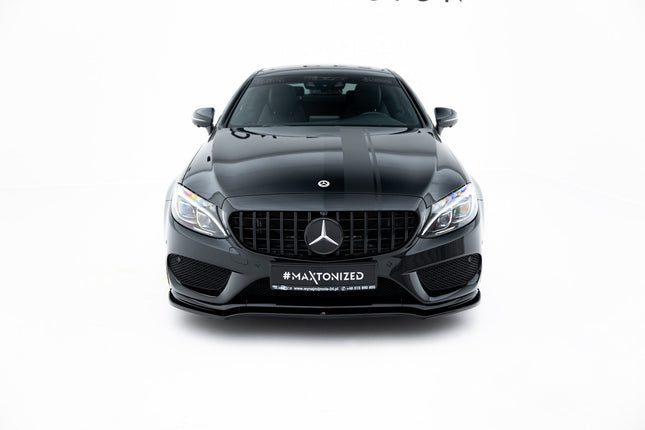 Splitterset för Mercedes Benz C Coupé AMG-Line C205