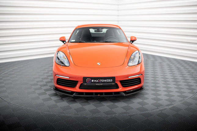 Splitterset för Porsche 718 Cayman 982c