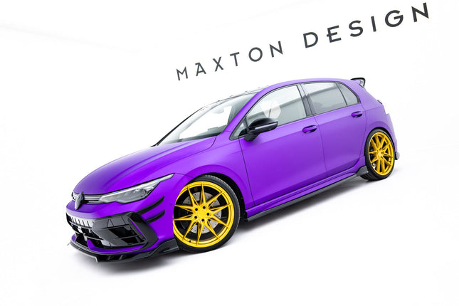 Splitterset V.1 för VW Golf R Hatchback MK8 Facelift