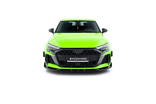 Splitterset V.2 för Audi RS3 Sportback 8Y Facelift