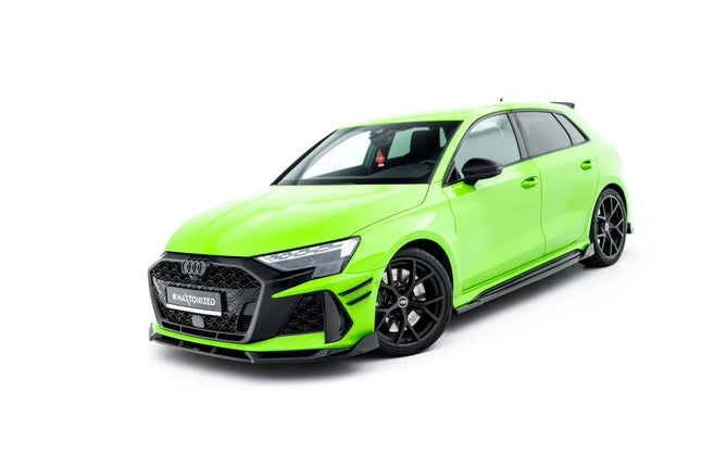 Splitterset V.2 för Audi RS3 Sportback 8Y Facelift