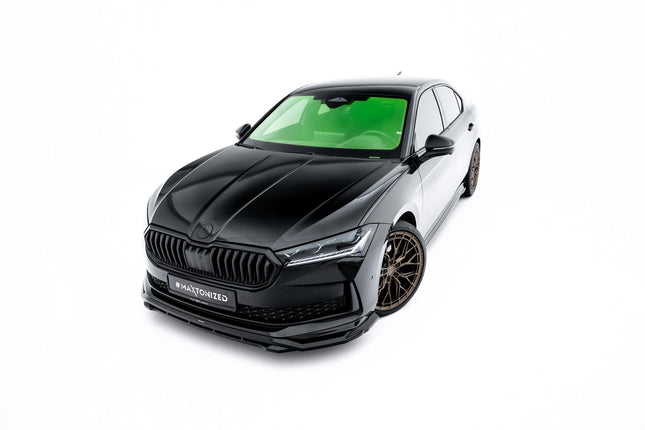 Splitterset V.2 för Skoda Superb Sportline MK4