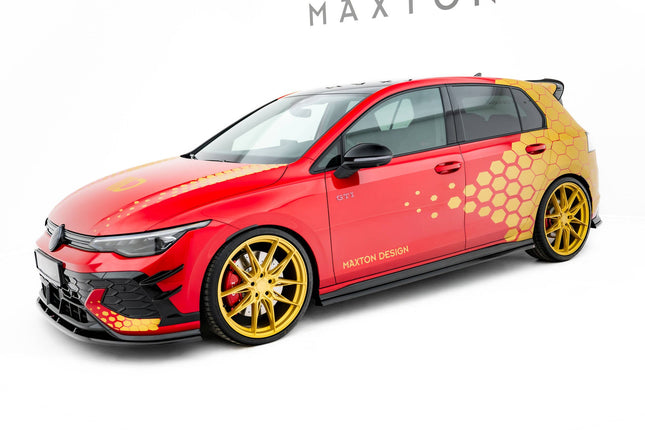 Splitterset V.2 för VW Golf GTI Clubsport MK8 Facelift